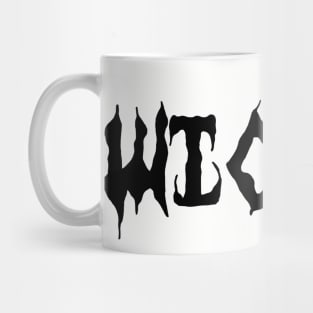 Retro Wicked Lettering Mug